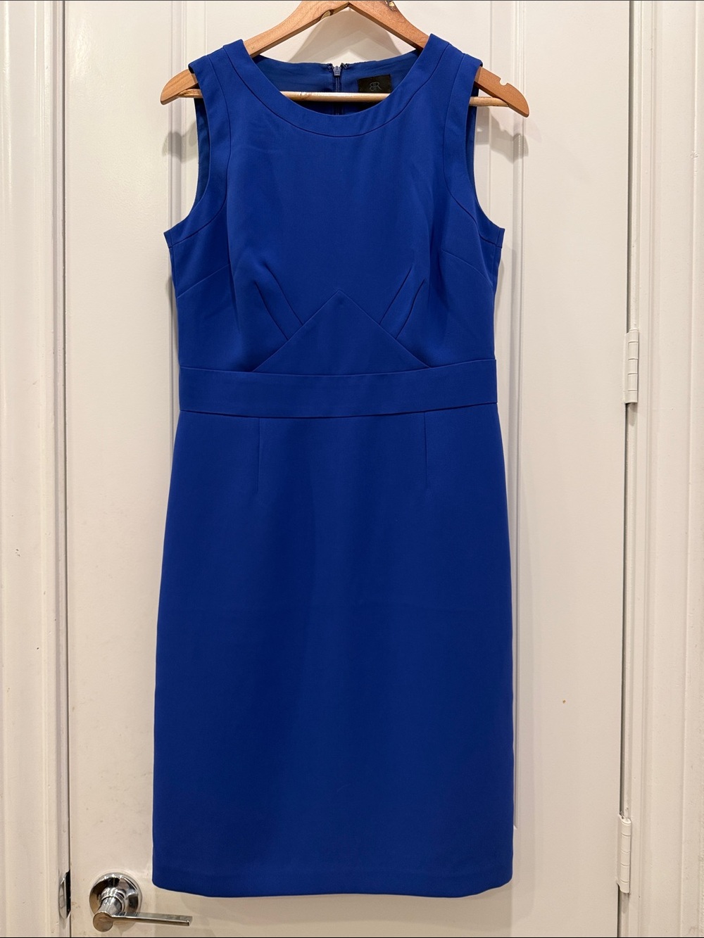 Banana Republic Cobalt Blue Sleeveless Sheath Dress